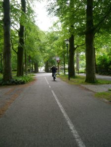 On the cycle paths around Duinrell