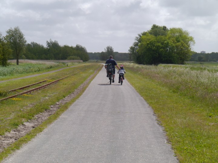 Me and the boys riding along Valkenburgse Meer