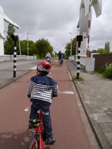 Crossing the Oude Rijn