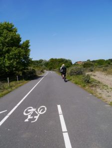 The recently improved path to Wassenaarse Slag from Duinrell