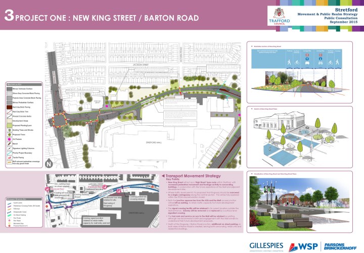 Project one: New King Street / Barton Road