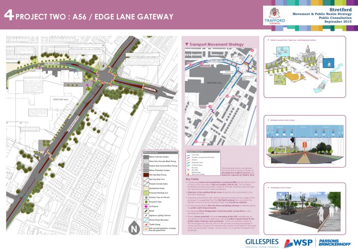 Project two: A56 Edge Lane Gateway