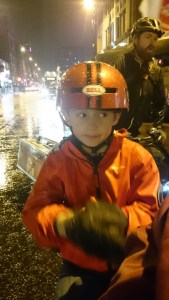 Stuck in the traffic on Portland Street