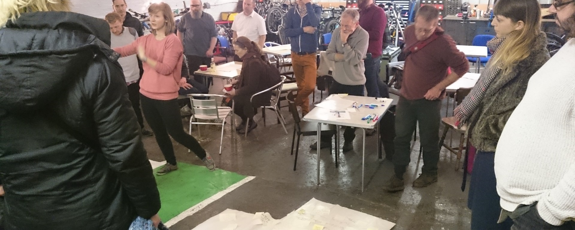 Discussing the themes