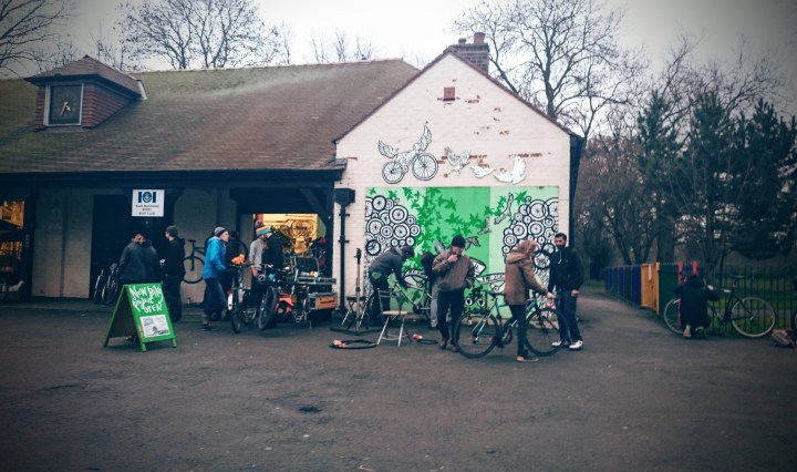 Platt Fields Bike Hub