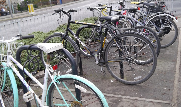Cycle parking in York