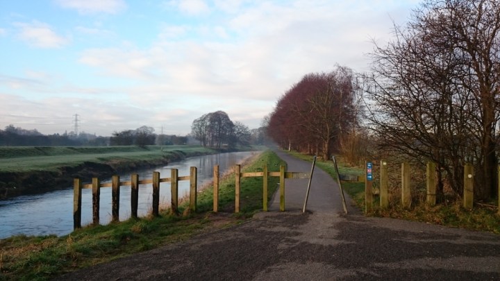 Barrier #3 - Next to the Mersey