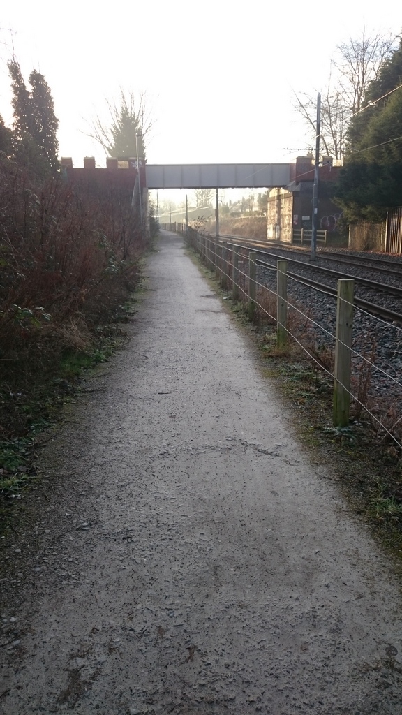 Leaving Didsbury Village stop