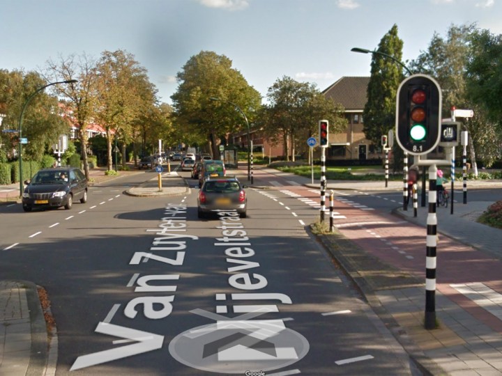A typical junction of a similar size in The Netherlands