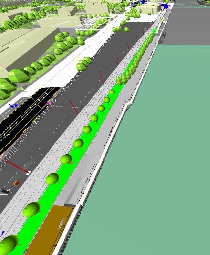 Image 3: Birdseye view from west of Sam Platts toward Quay West