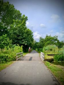 Bridge over a small canal