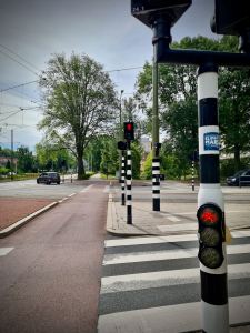 What a safe crossing looks like, on Hofzichtlaan