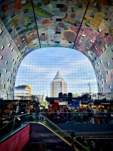 Inside the Markthal, Rotterdam