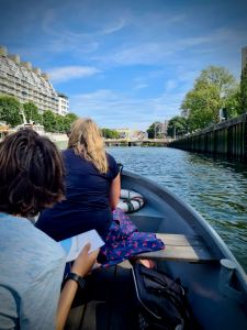 Boating along Boerengat