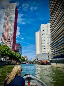 Tall buildings on Scheepmakershaven