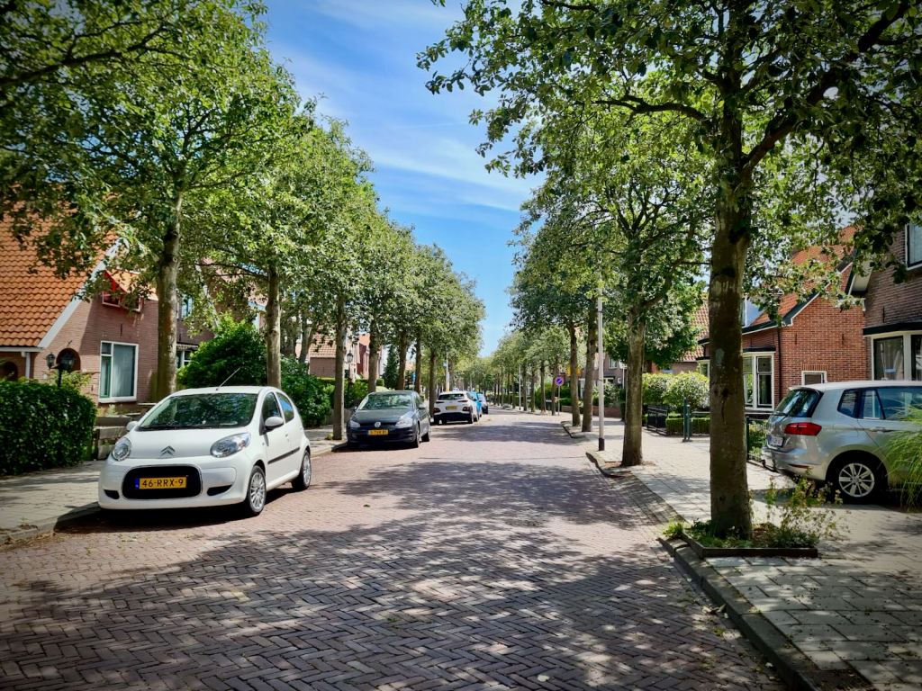 On a quiet street near Katwijk