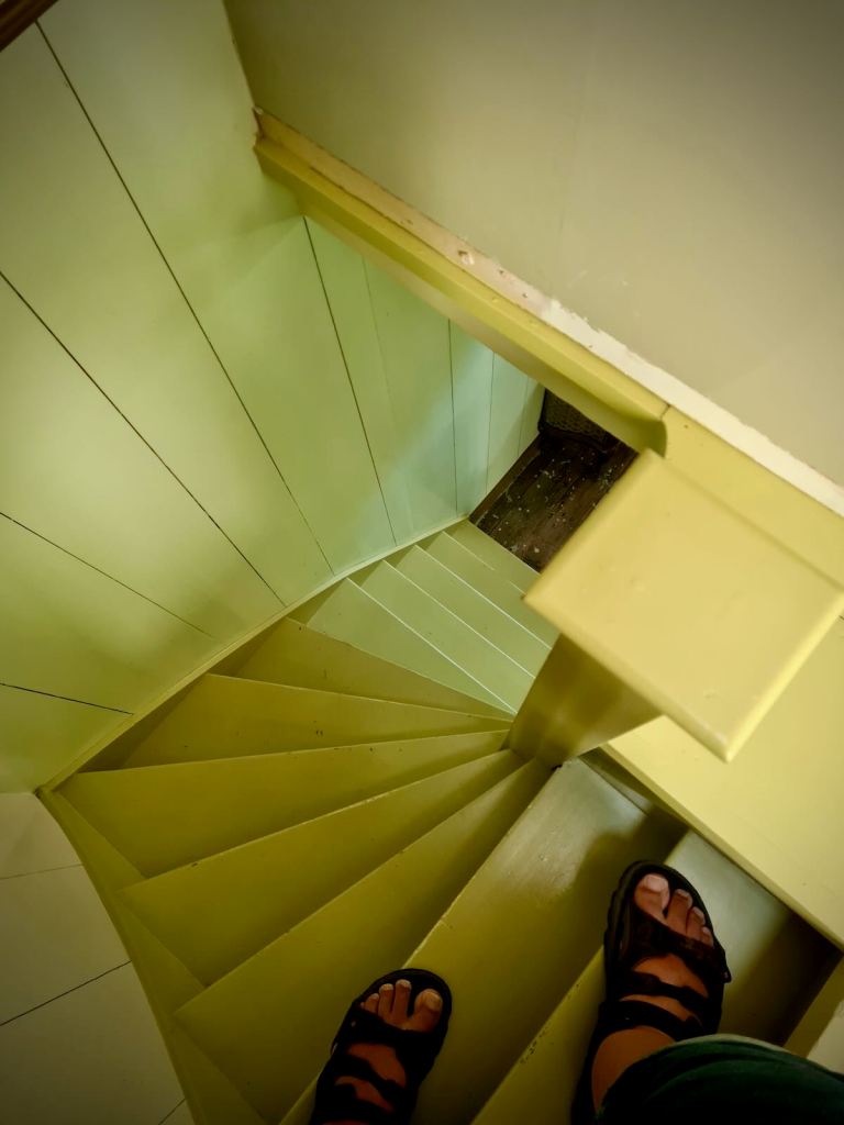 Typically challenging Dutch staircase