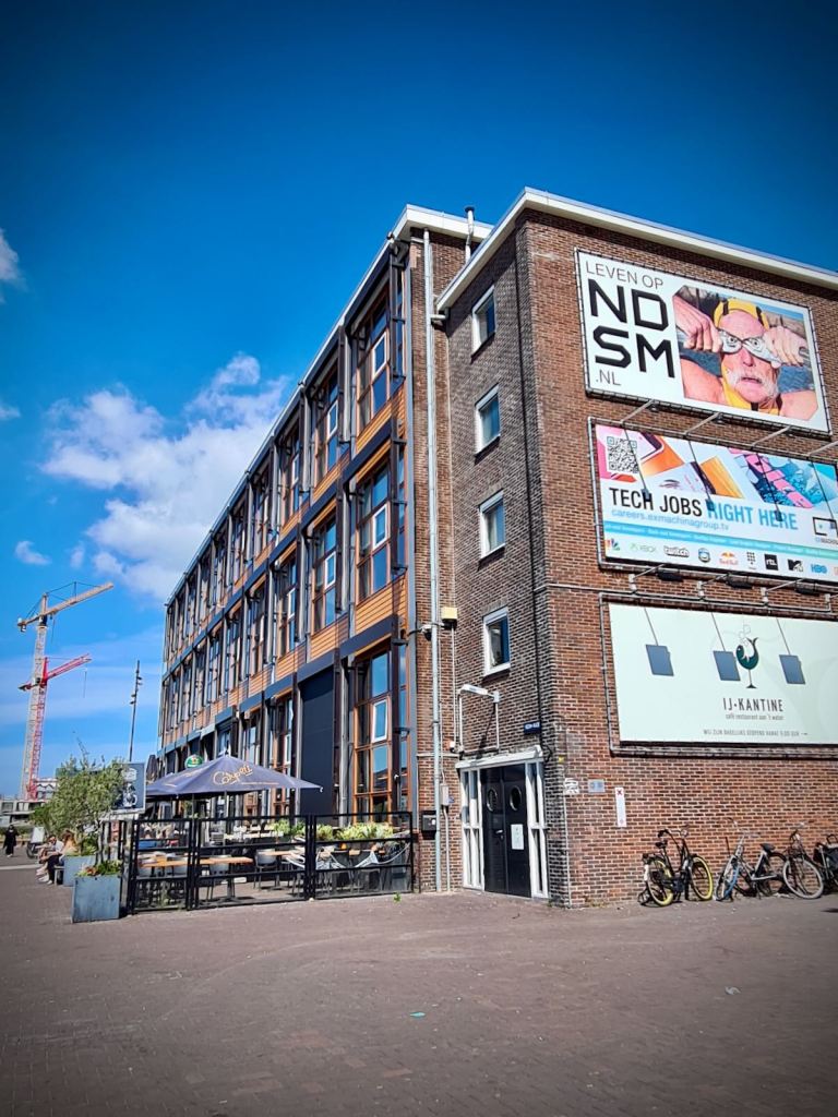 IJ-kantine at NDSM Werf (Wharf)