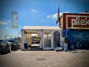 Pllek restaurant entrance