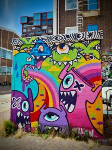 Street art on NDSM Plein