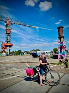 On NDSM Werf, Faralda Crane Hotel in the background