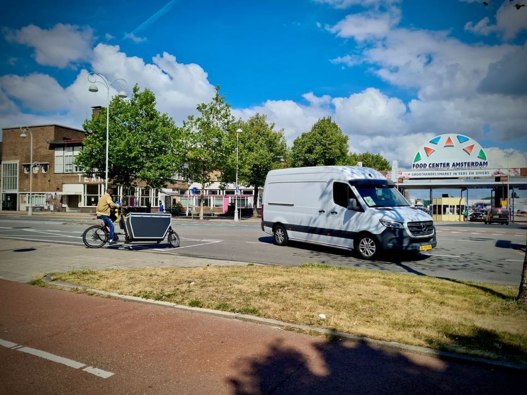 Outside Markt Centraal, trying to find the Keith Haring mural