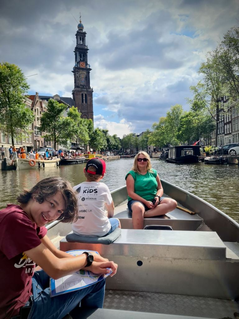 On Prinsengracht, Westerkerk in the background