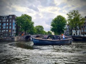 Bridge over Prinsengracht, on the Amstel