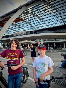 At the back of Amsterdam Centraal