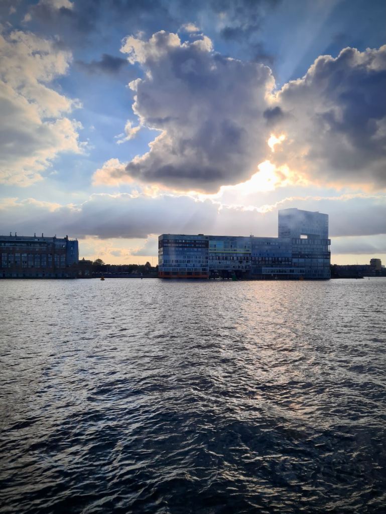 View across the IJ towards IJdok