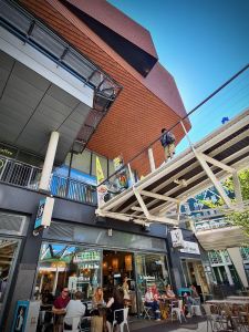 Looking up to the cinema