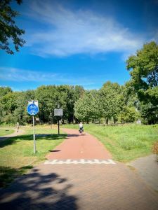 Cycle path through Speeltuin Park 3
