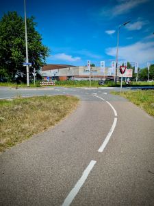 Arriving at Zaanse Schans