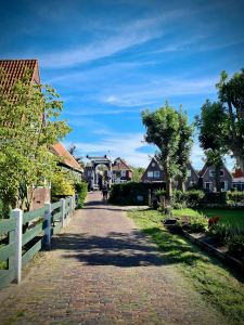 Paved street Haaldersbroek