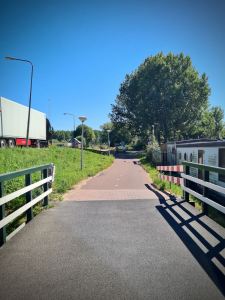 Riding along Noorder IJ- en Zeedijk