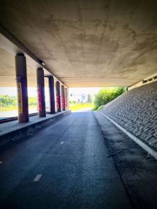 Another underpass under the A8 motorway