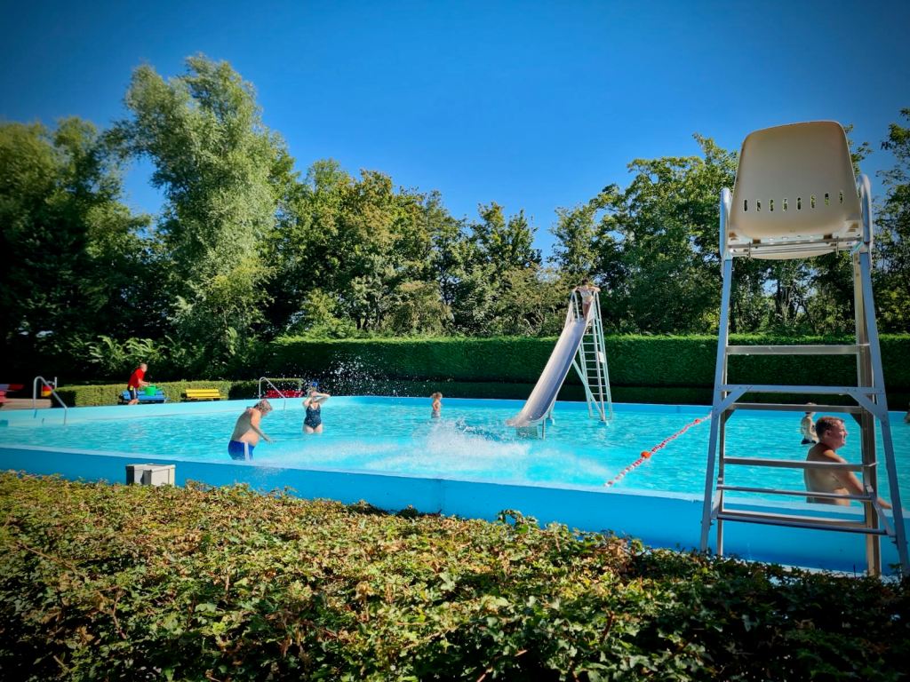 One of the pools at Zwembad De Breek