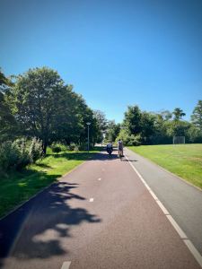 Cycle path from Zwembad De Breek