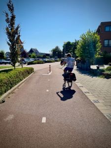 The end of the cycle path