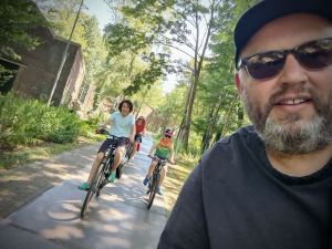 Riding down Draaibank