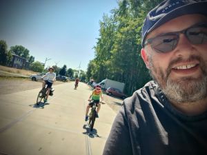 On Verloren Spoor, leaving Hembrug