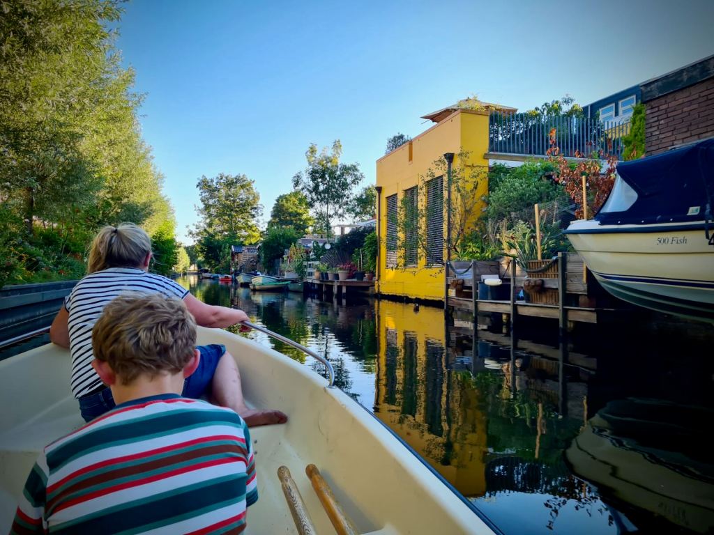 On Hanenpadsloot, approaching our holiday home