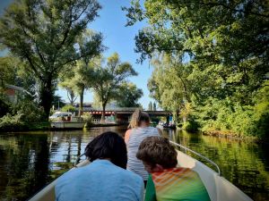 Approaching Vermiljoenweg bridge