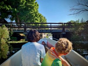 Approaching the low Buinerdiep bridge
