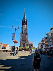 In Markt, Nieuwe Kerk in the distance