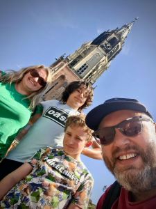 Nieuwe Kerk selfie