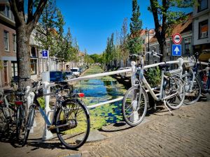 Bikes on Schreibrug bridge