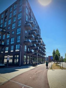 Two-way cycle path on Ireneboulevard
