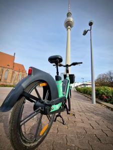 Bolt bike and The Fernsehturm