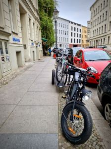 Bikes parked on Tucholskystraße
